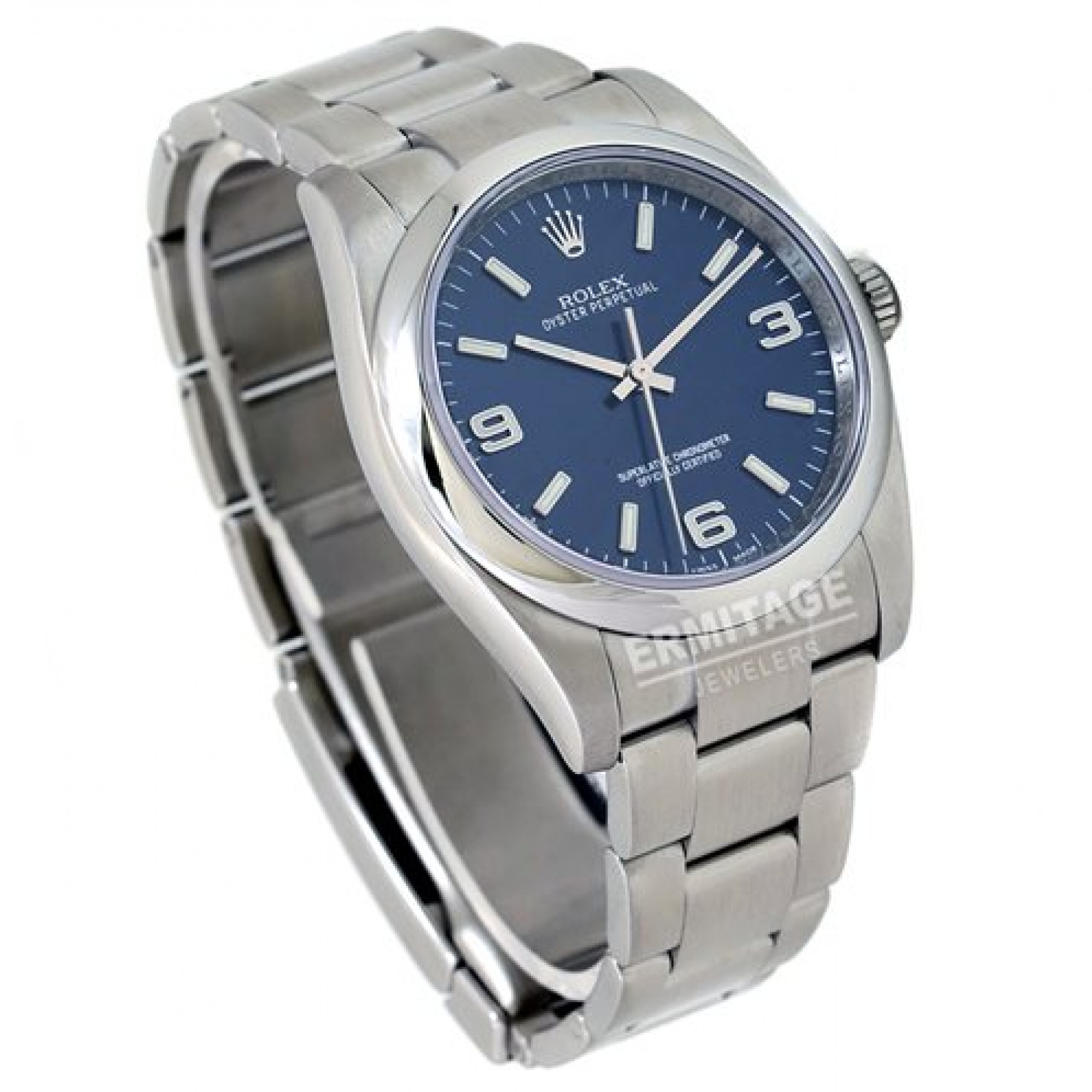 2012 Blue Rolex Oyster Perpetual Ref. 116000